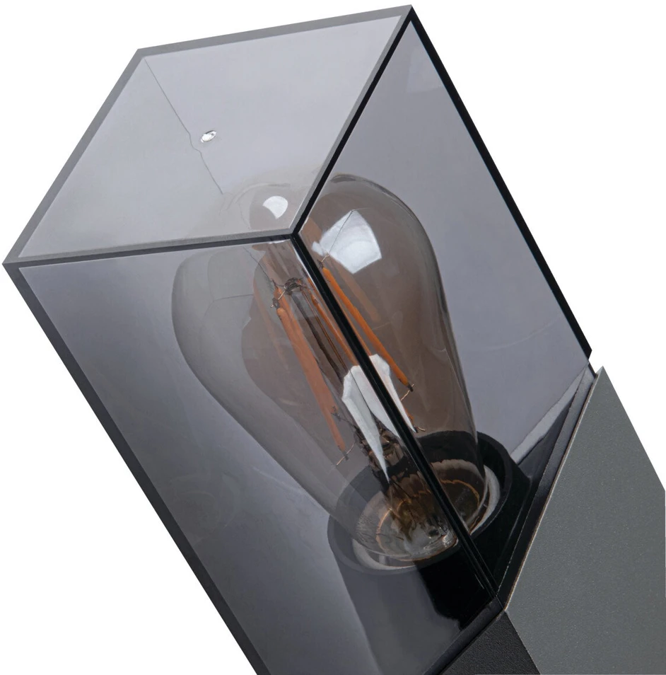Pastatomas lauko šviestuvas KANLUX Laven, IP44, 1 x 27, max 10W, 13 x 13 x 50 cm
