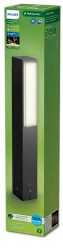 Signify Pastatomas LED lauko šviestuvas PHILIPS STRATOSPHERE UE, IP44 2700K 3,8W 800lm h42cm