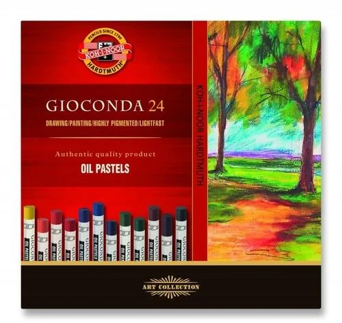 Pastelė aliejinė Koh-I-Noor Gioconda 24 spalvos