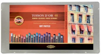 Sausos pastelės rinkinys Koh-i-Noor 48 sp