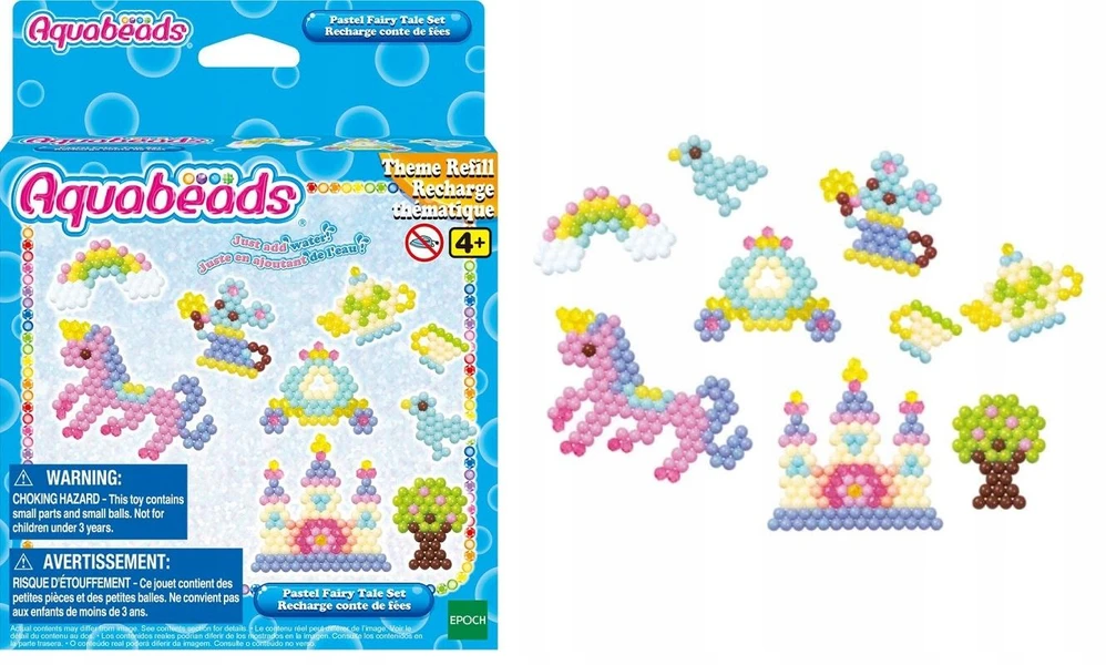PASTELĖS PAPILDOMAS PASAKOLIŲ RINKINYS AQUABEADS 4+