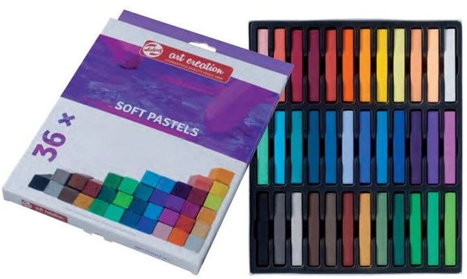 Pasteliai - Talens Art Creation - 9029036M - 36 vnt. - Minkšti - Daugiaspalviai