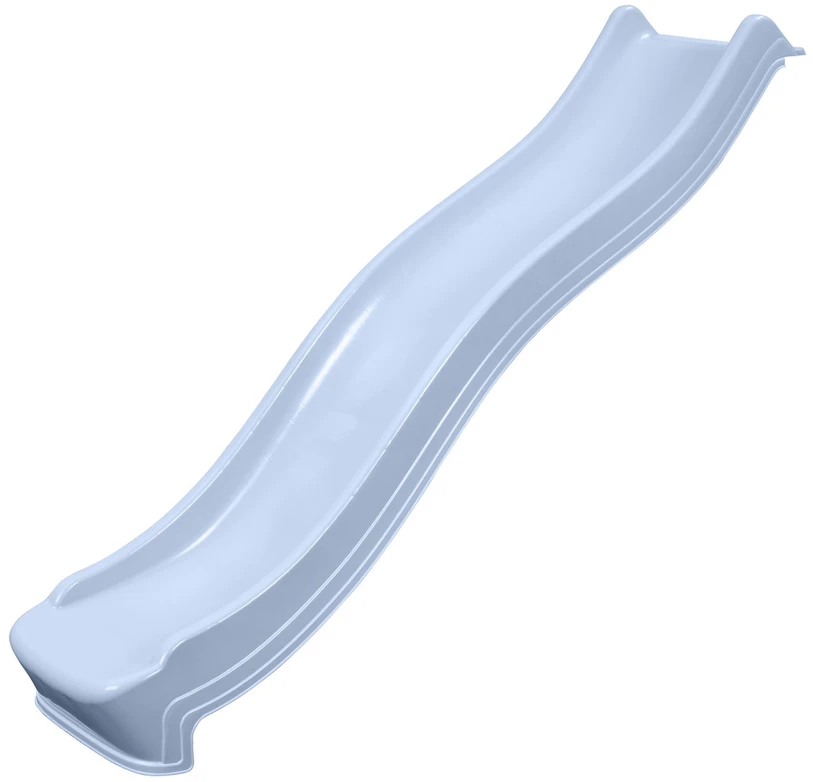 Pastelinė mėlyna čiuožykla 220 cm