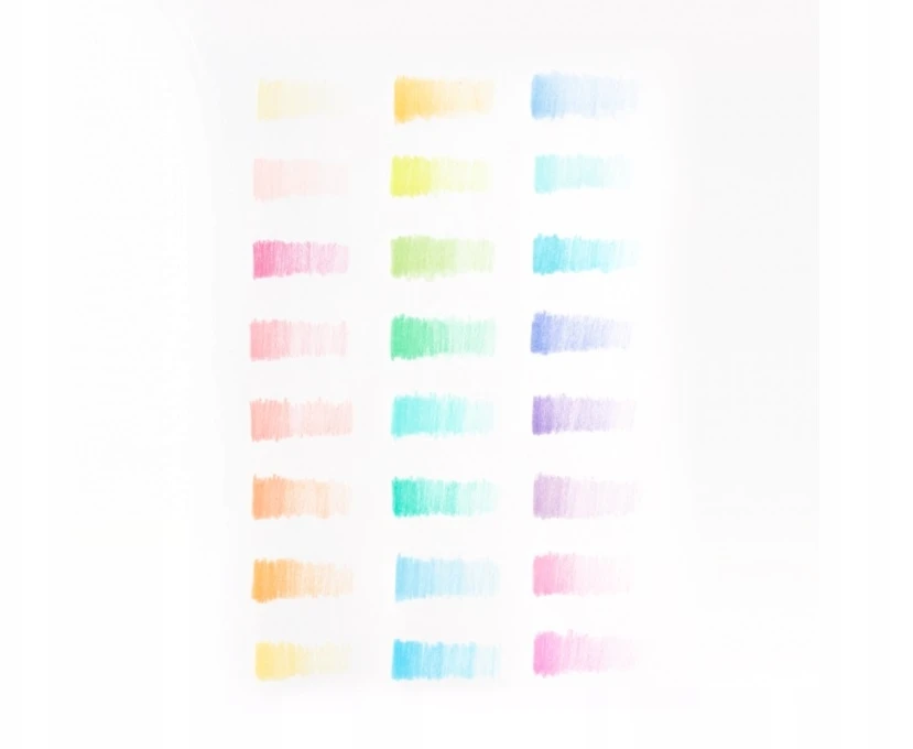 Pastelinės spalvos pieštukai Ooly Pastel Hues, 24 vnt.