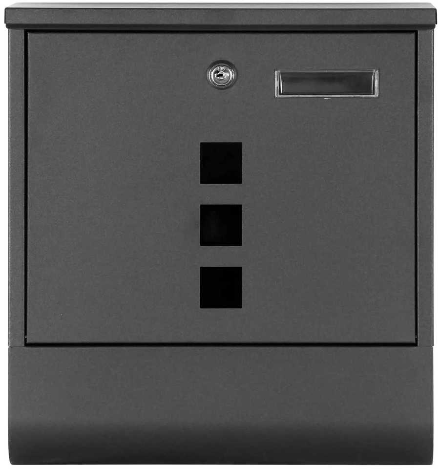 Humberg Pašto dėžutė 33x31x10cm antracito spalvos 4993