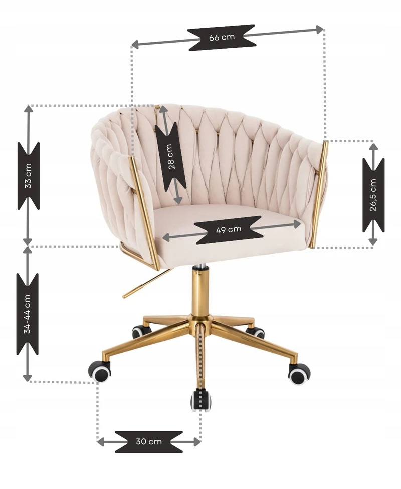 Pasukama kėdė, fotelis IMPERIA PLUS svetainei, smėlio spalvos spalvingas aksomas