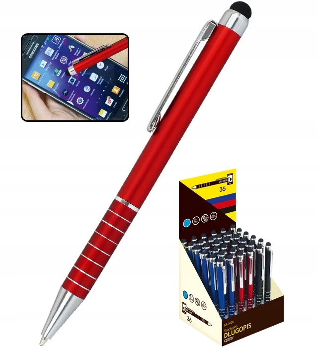 Pasukamas tušinukas TOUCH PEN , Grand, 0.7mm, mėlynos sp.