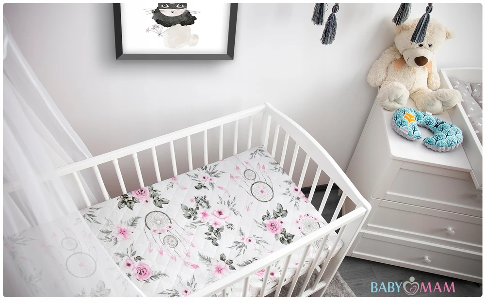 Patalynė 120x60 su rytine medvilne 100% BABYMAM