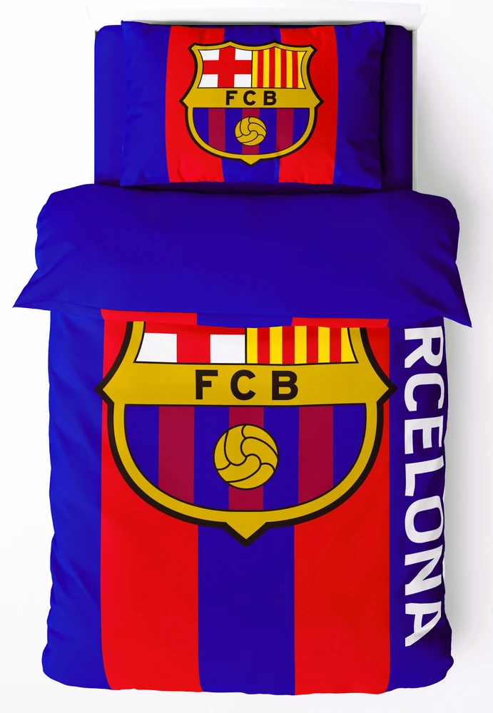 FC Barcelona patalynės komplektas 135x200 + 50x75 cm mikropluoštas 119122
