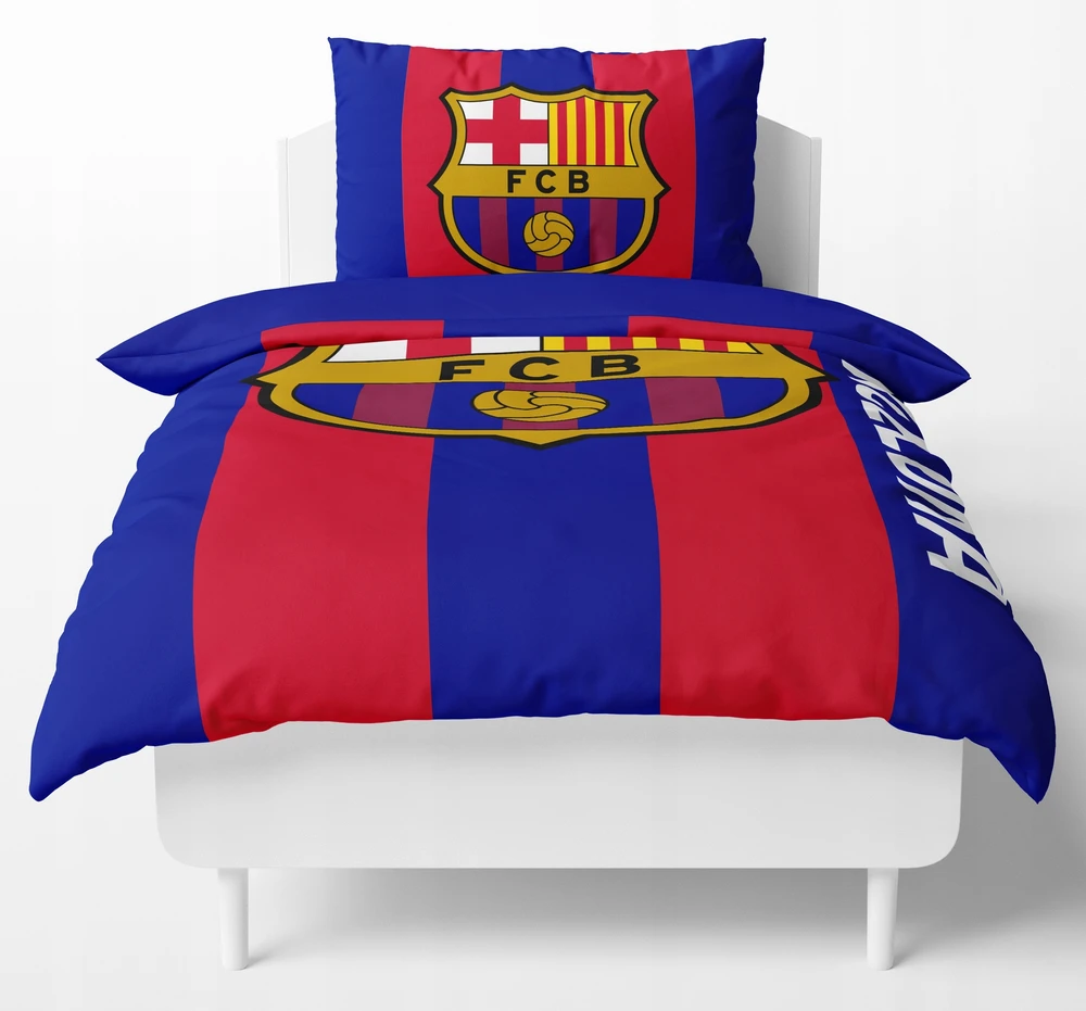 FC Barcelona patalynės komplektas 135x200 + 50x75 cm mikropluoštas 119122