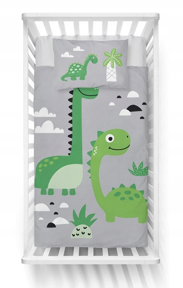 Patalynė Detexpol 2 vnt. 100x135cm 5135B DINO žalia