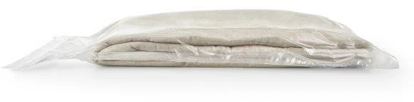 Medžiaginis rūbų krepšys Medium Rayen 45x103x16cm turkio sp./baltas