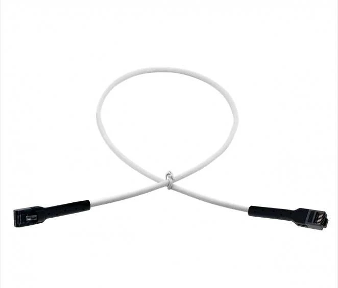 Patch kabelis DELTACO, Flex-Boot Bendable CAT.6A U/UTP 28AWG, 0,5m / 1902631