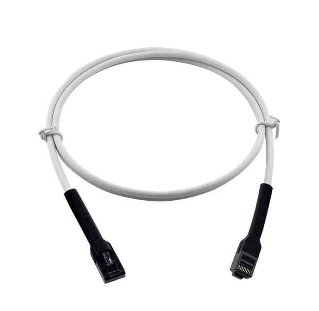 Patch kabelis DELTACO, Flex-Boot Bendable CAT.6A U/UTP 28AWG, 1m / 1902632