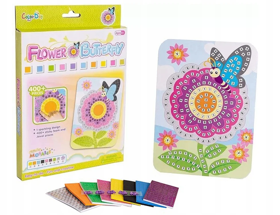 Patchwork - Pagal numerius Gėlė - Askato