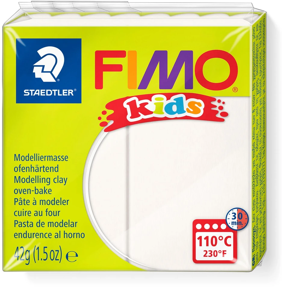 Pâte Fimo Vaikams - Fimo Kids Balta
