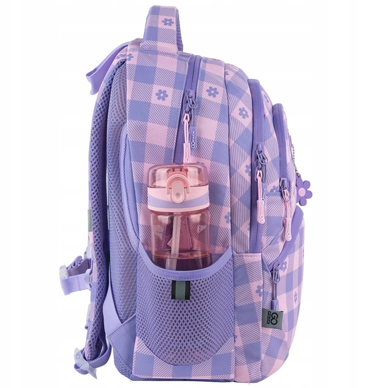 Gopack Mokyklinė kuprinė GO25-175M-4. Rožinė sp.. 39x29,5x12 cm