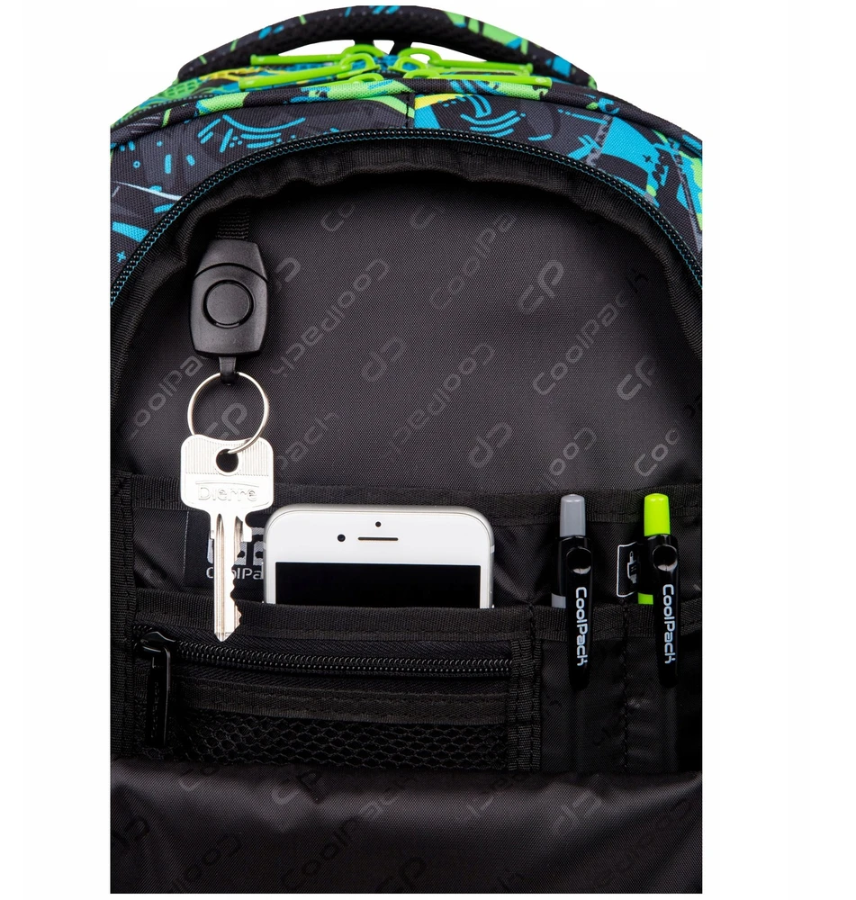 Patio Kuprinė CoolPack Žalias Tone, juoda