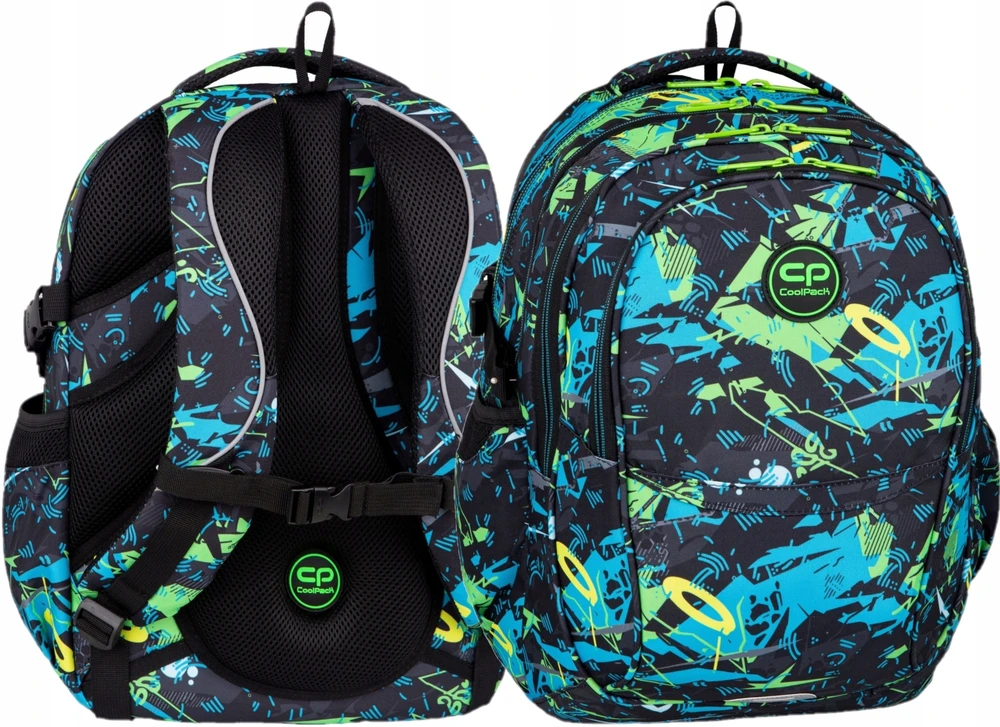 Patio Kuprinė CoolPack Žalias Tone, juoda