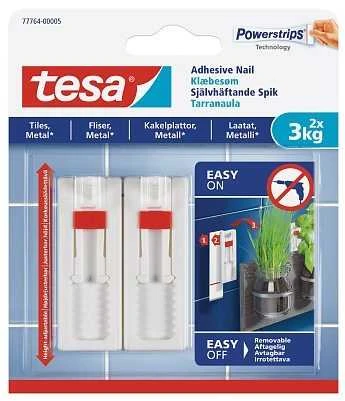 Tesa Paveikslo kabliukai, klijuojami, 2 vnt.