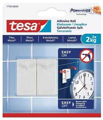 Tesa Paveikslo kabliukai, klijuojami, 2 vnt.