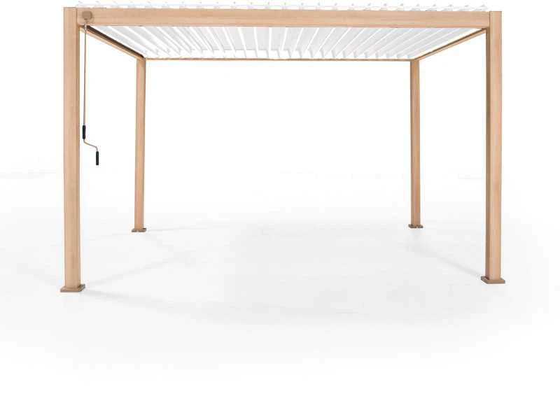 Home4You Pavėsinė MIRADOR-111 3x4m Šviesios medienos imitacija