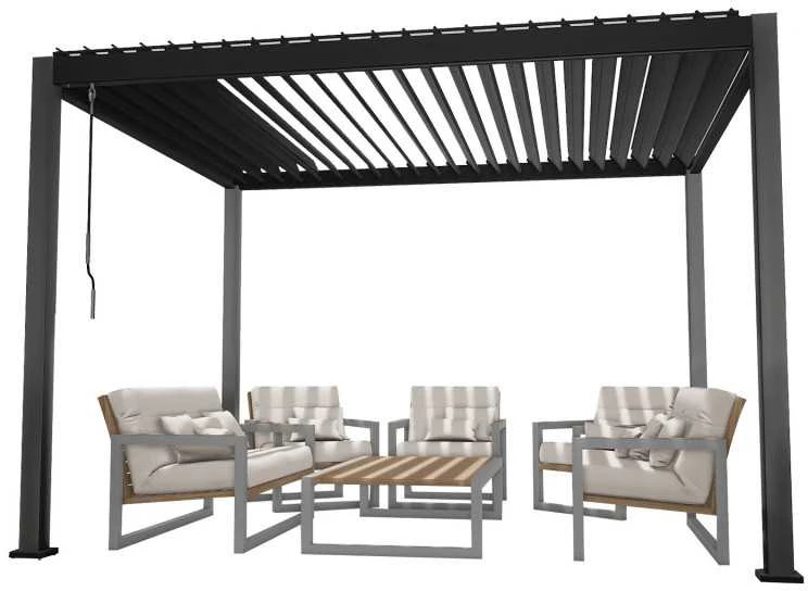 Home4You Pavėsinė MIRADOR 3x4xh2,5m