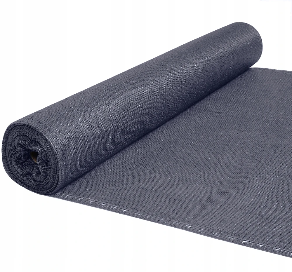 Pavėsio ir dengimo tinklas 90%, 1,2 x 50 m, 135 g PILKA