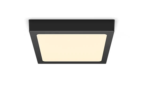 Lubinis šviestuvas Paviršinė LED panelė PHILIPS MAGNEOS, 20W, 2700K, 1900lm, juodos sp., 28,5 x 28,5 x h2,8cm