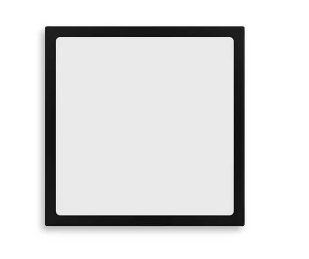 Lubinis šviestuvas Paviršinė LED panelė PHILIPS MAGNEOS, 20W, 2700K, 1900lm, juodos sp., 28,5 x 28,5 x h2,8cm