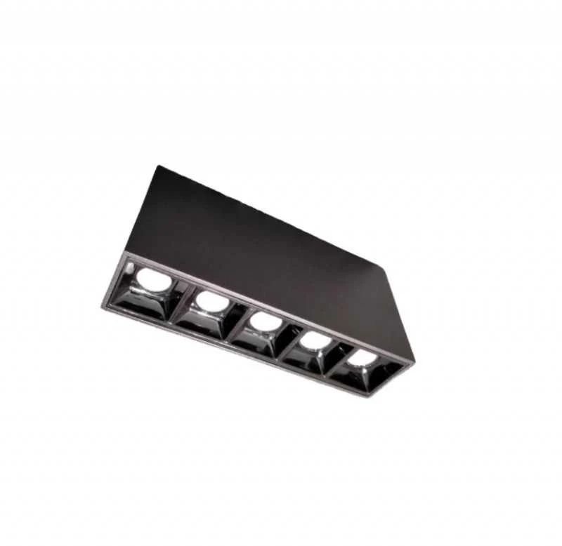 Lubinis šviestuvas 16W LED paviršinis šviestuvas ADEN, juodas, 3000K, 4287400