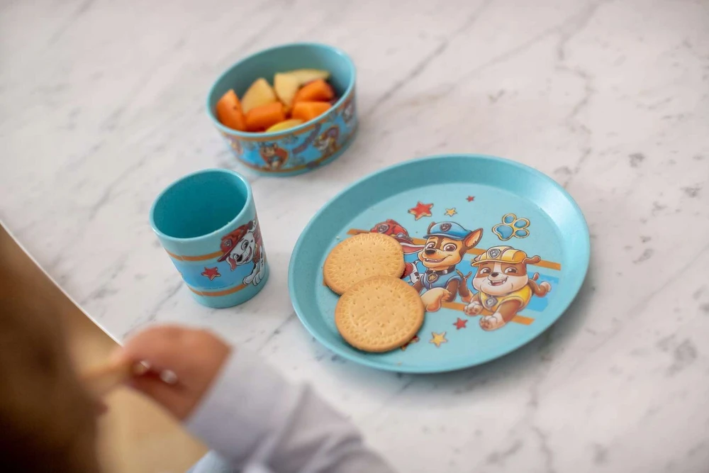 Paw Patrol 3 dalių Koziol vaikiškų indų rinkinys