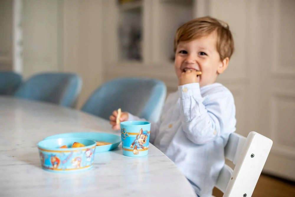 Paw Patrol 3 dalių Koziol vaikiškų indų rinkinys