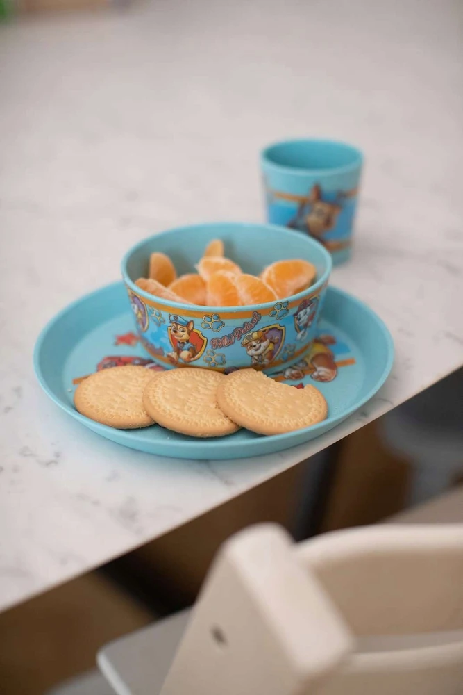 Paw Patrol 3 dalių Koziol vaikiškų indų rinkinys