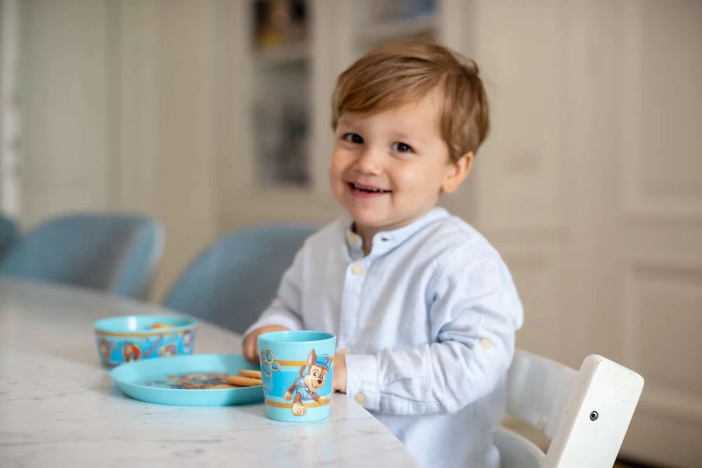 Paw Patrol 3 dalių Koziol vaikiškų indų rinkinys