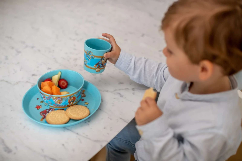 Paw Patrol 3 dalių Koziol vaikiškų indų rinkinys