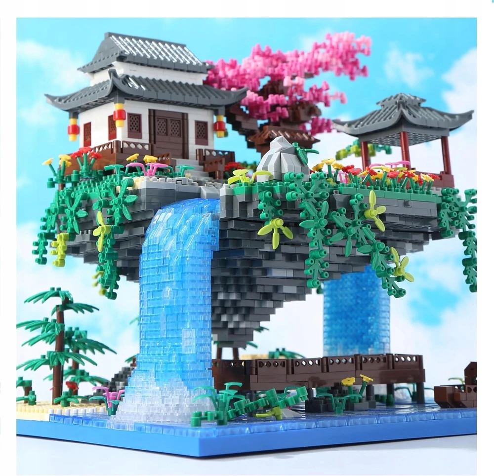„Peach Blossom“ baseino rinkinys „Clamp Block“ statybinis žaislas