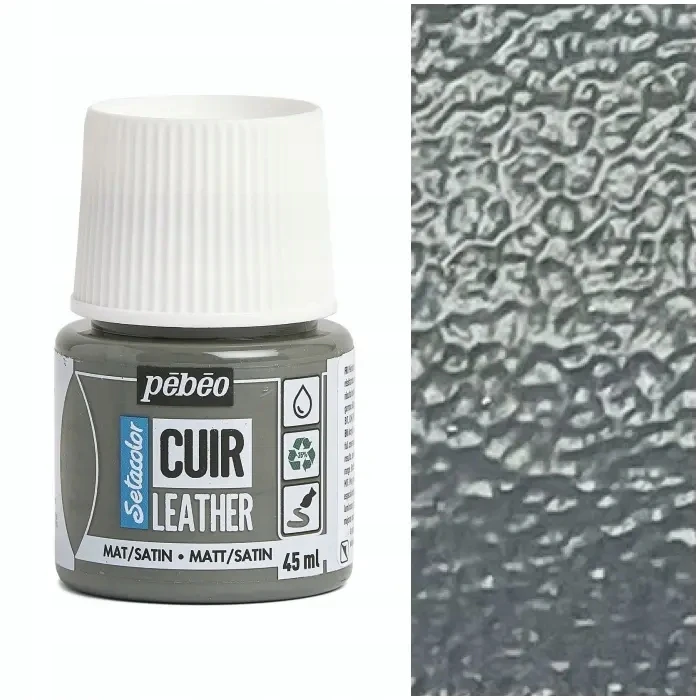 Pebeo Akrilinė dažai - Setacolor - Betono pilka - 45 ml - Oda - Mišrus