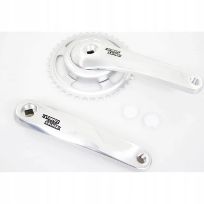 Pédalier STURMEY ARCHER FCM608 38T 170mm sidabruožis MTB ir lenktyniniams dviračiams