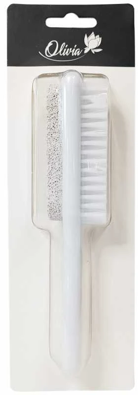 Besk OLIVIA Pėdų šepetėlis su pemza 17.5cm