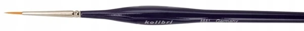 Pędzel KOLIBRI syntetyczny, apvalus, seria 888 Nr 00