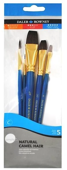 Pędzelki mieszane Daler Rowney