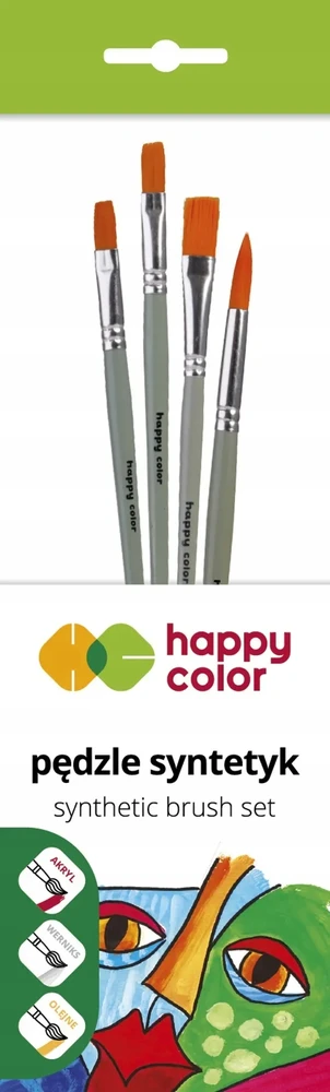 Pędzelki mieszane Happy Color