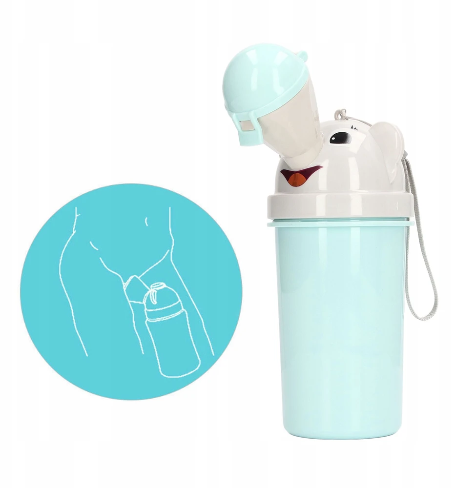 PEE FUNNY BOTTLE NEšiojamasis pisuaras 600ml
