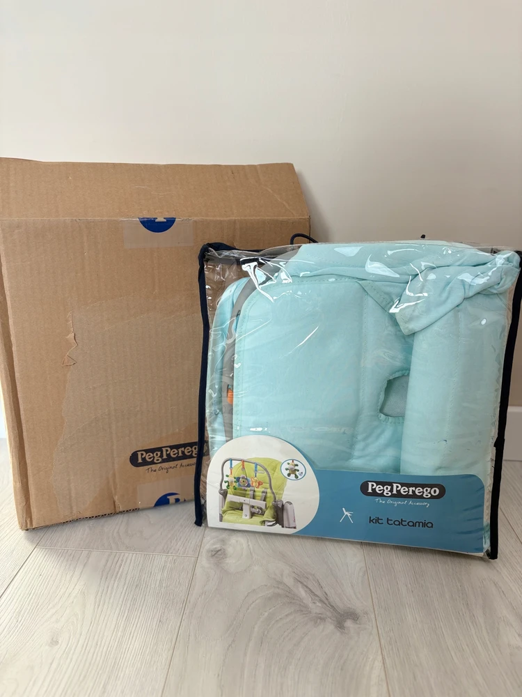 Peg Perego maitinimo kėdutės priedų rinkinys Kit Tatamia, Azzurro
