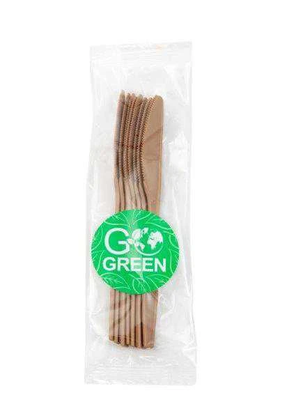 Gogreen Peiliai Go Žalias, biologiškai skaidūs, 10 vnt