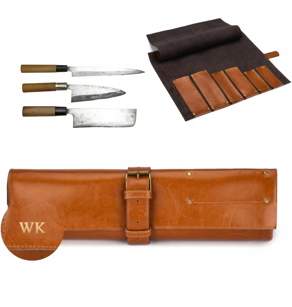 Solier Accessories Odinis susukamas peilių dėklas Solier SA44