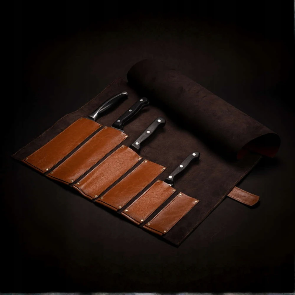 Solier Accessories Odinis susukamas peilių dėklas Solier SA44