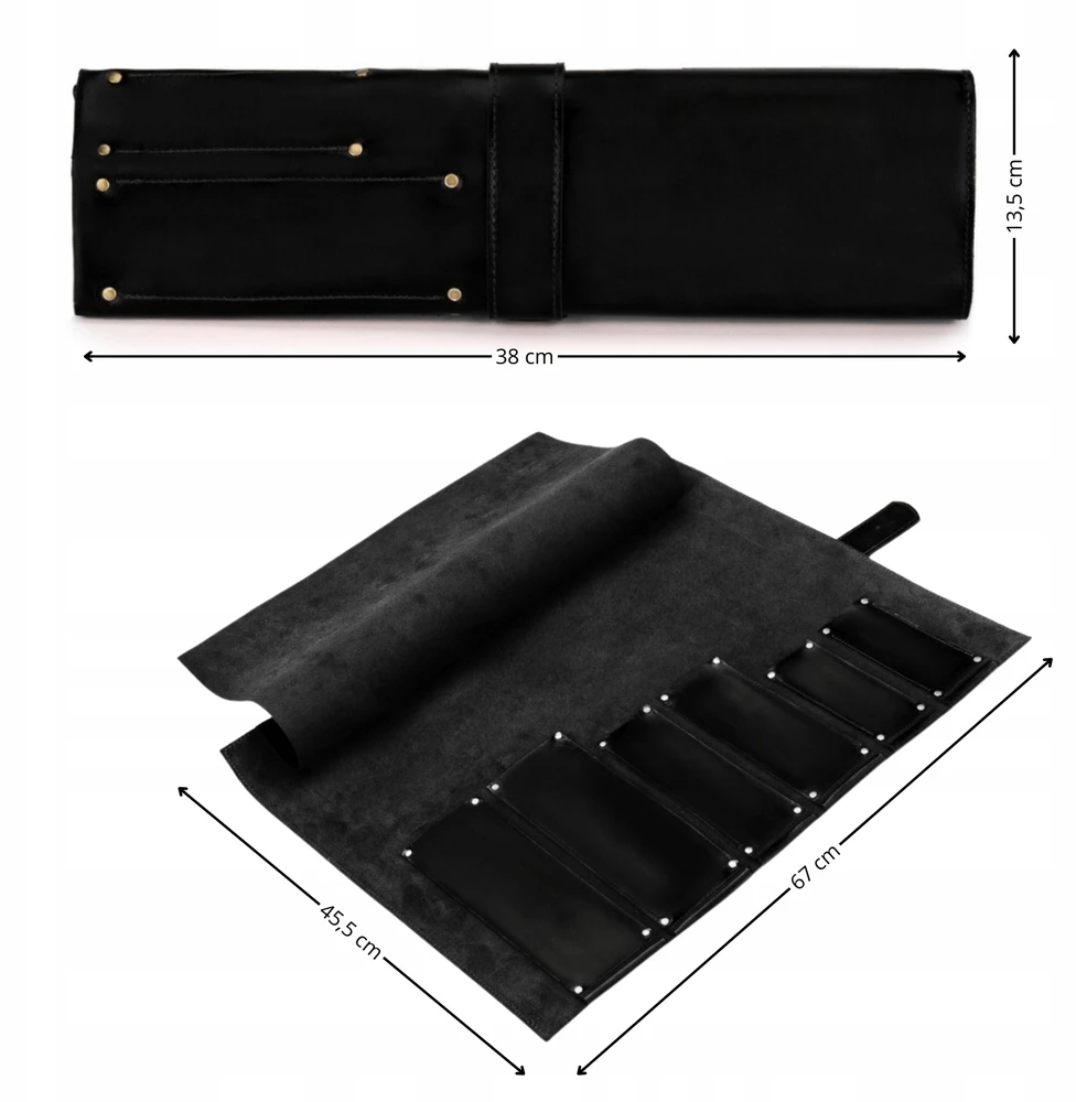 Solier Accessories Odinis susukamas peilių dėklas Solier SA44