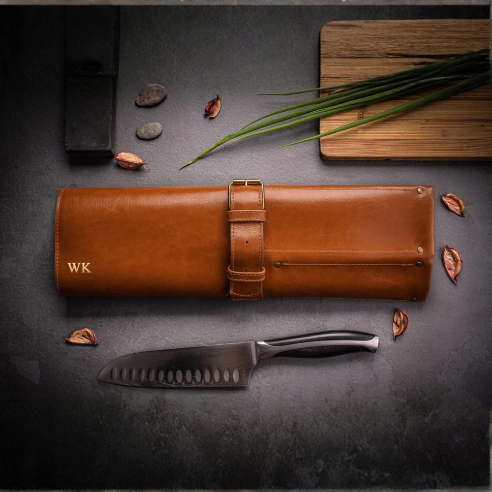 Solier Accessories Odinis susukamas peilių dėklas Solier SA44